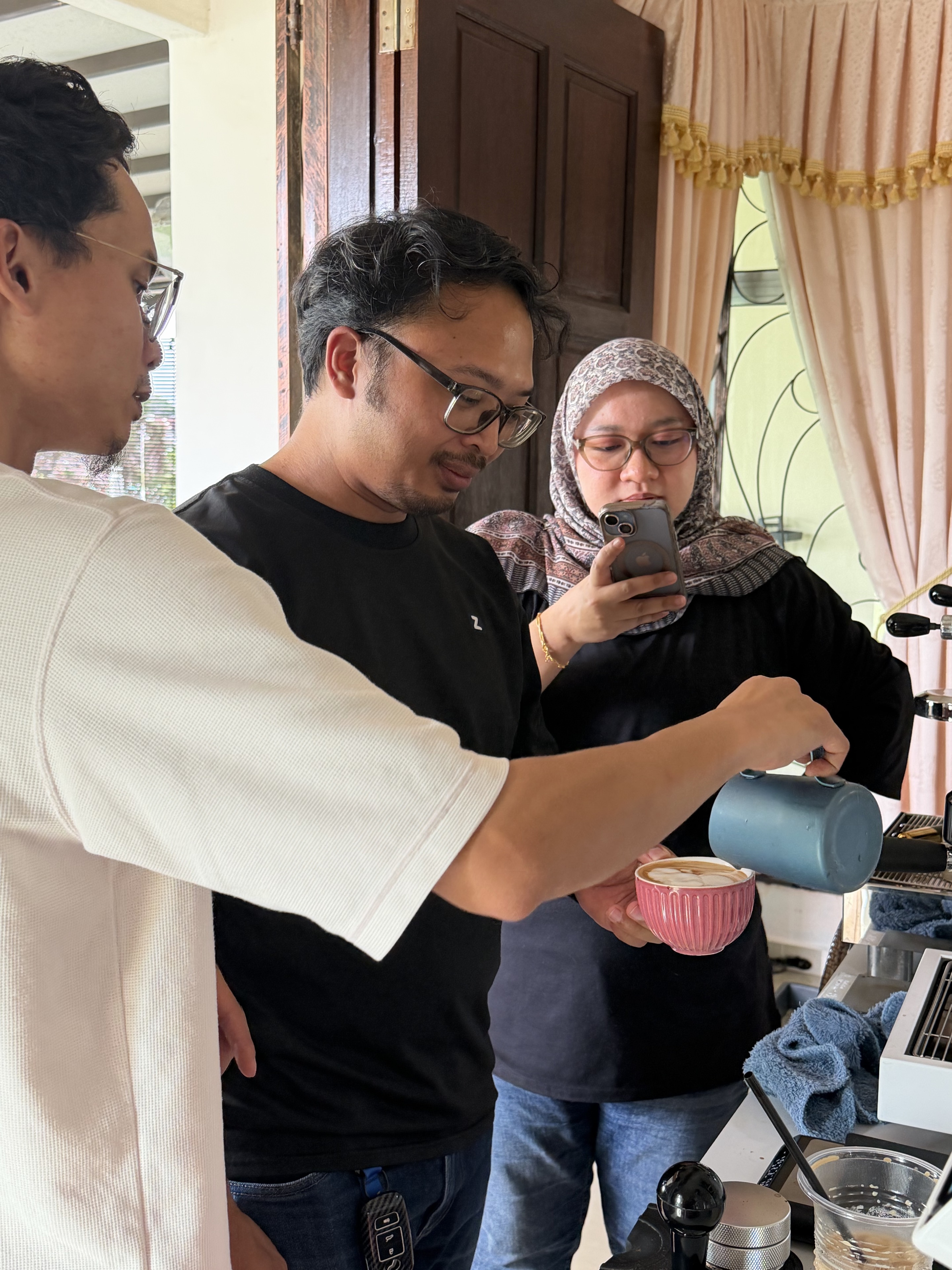 Bimbingan praktikal penyediaan kopi