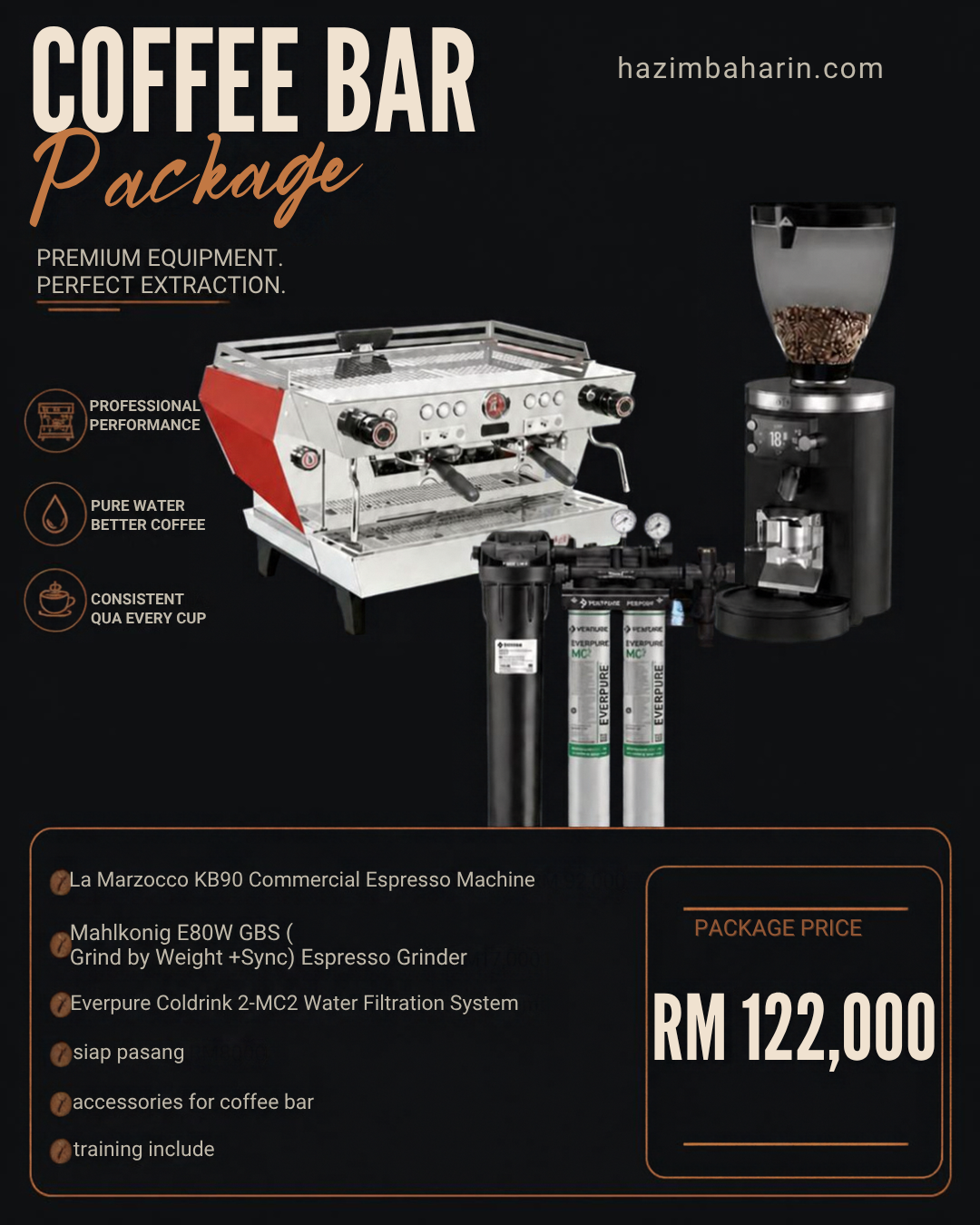 Poster pakej FLAGSHIP RM122,000