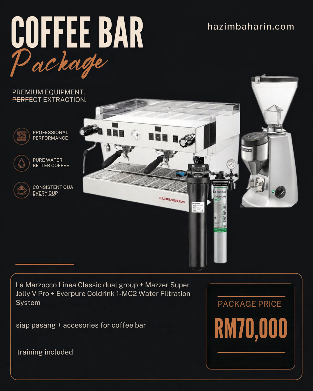 Poster pakej PREMIUM RM70,000