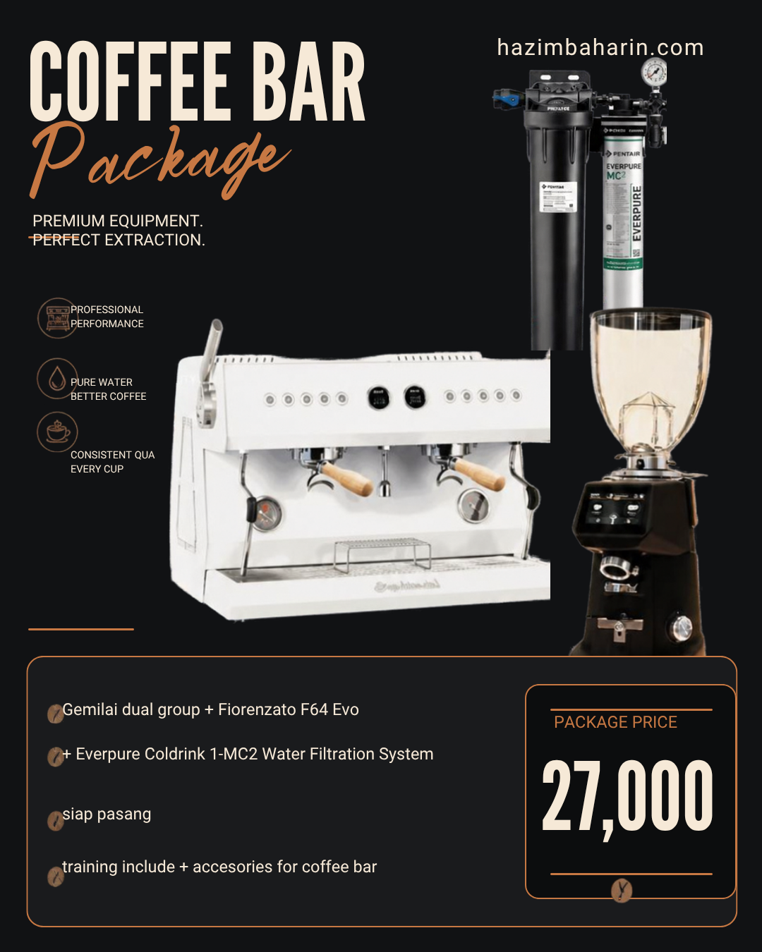 Poster pakej STARTER RM27,000